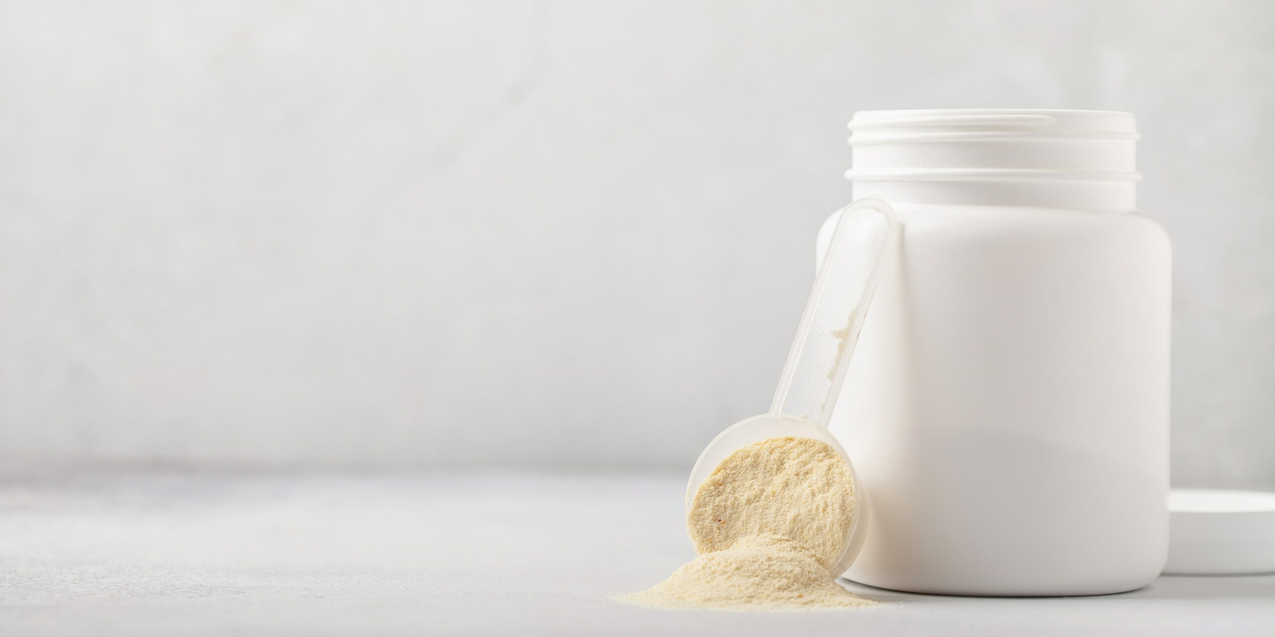 You can add whey protein powder to smoothies