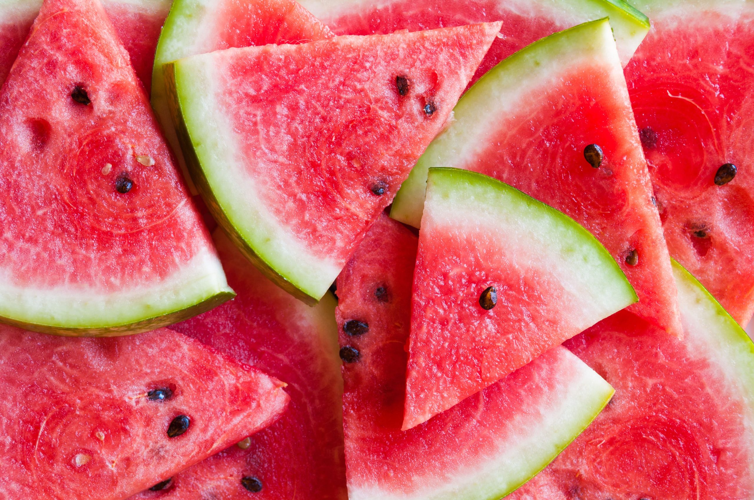 At peak ripeness, watermelon has a sweet, refreshing taste.