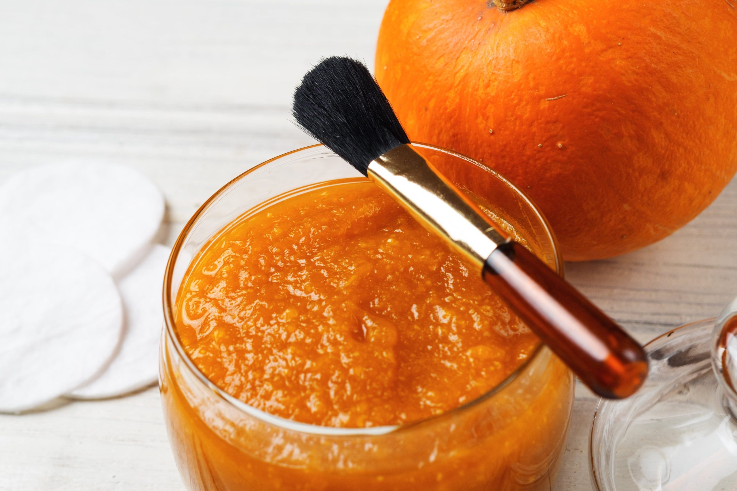 Pumpkin actually makes a highly effective ingredient in many skin care products. 