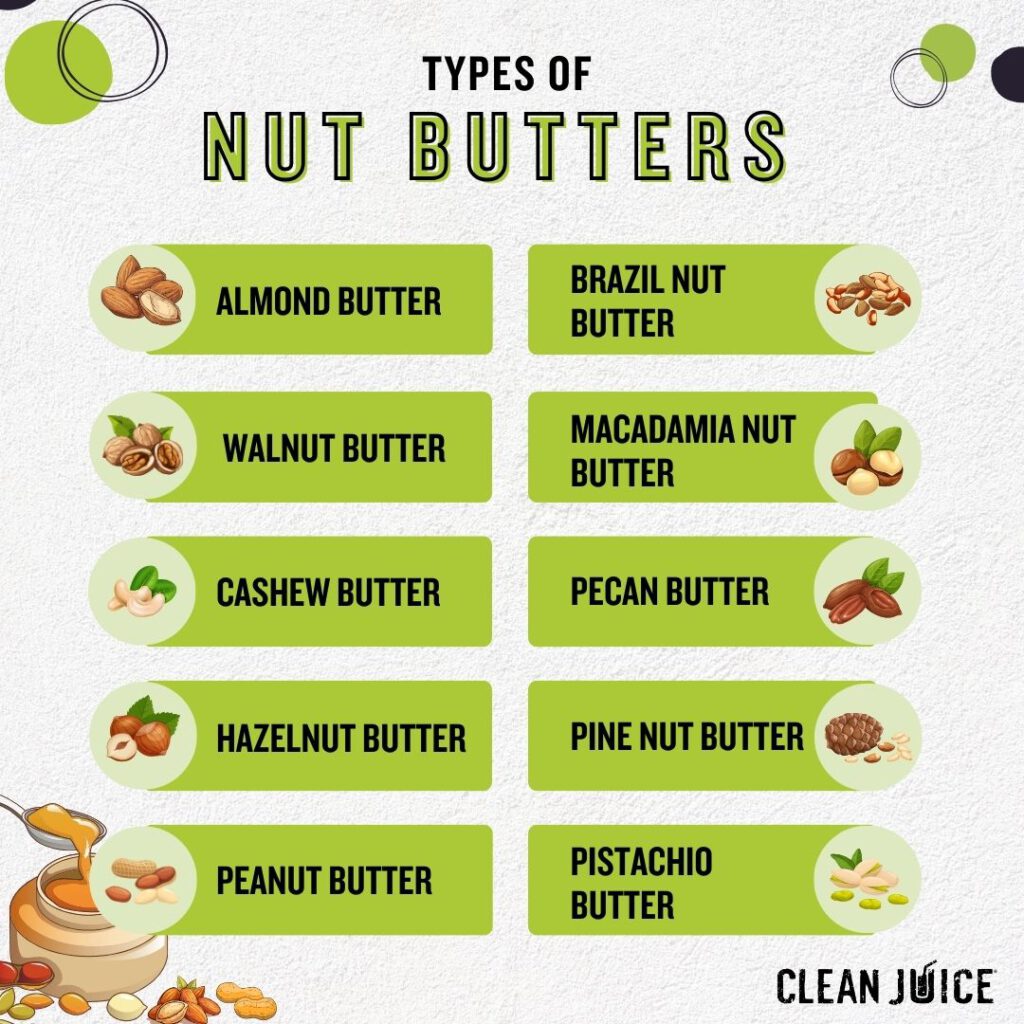 10 Types of Nut Butters